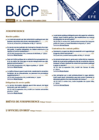 Novembre - Décembre - 2010