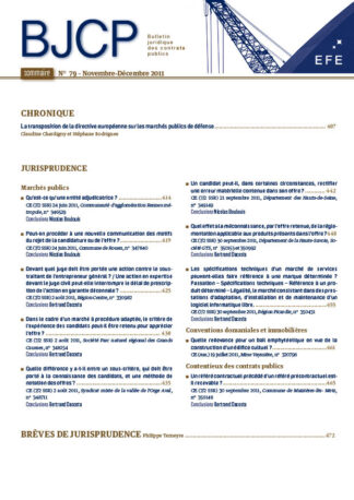 Novembre - Décembre - 2011